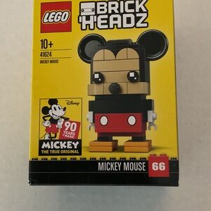 Lego BrickHeadz Mickey Mouse 41624 New Sealed Retired
